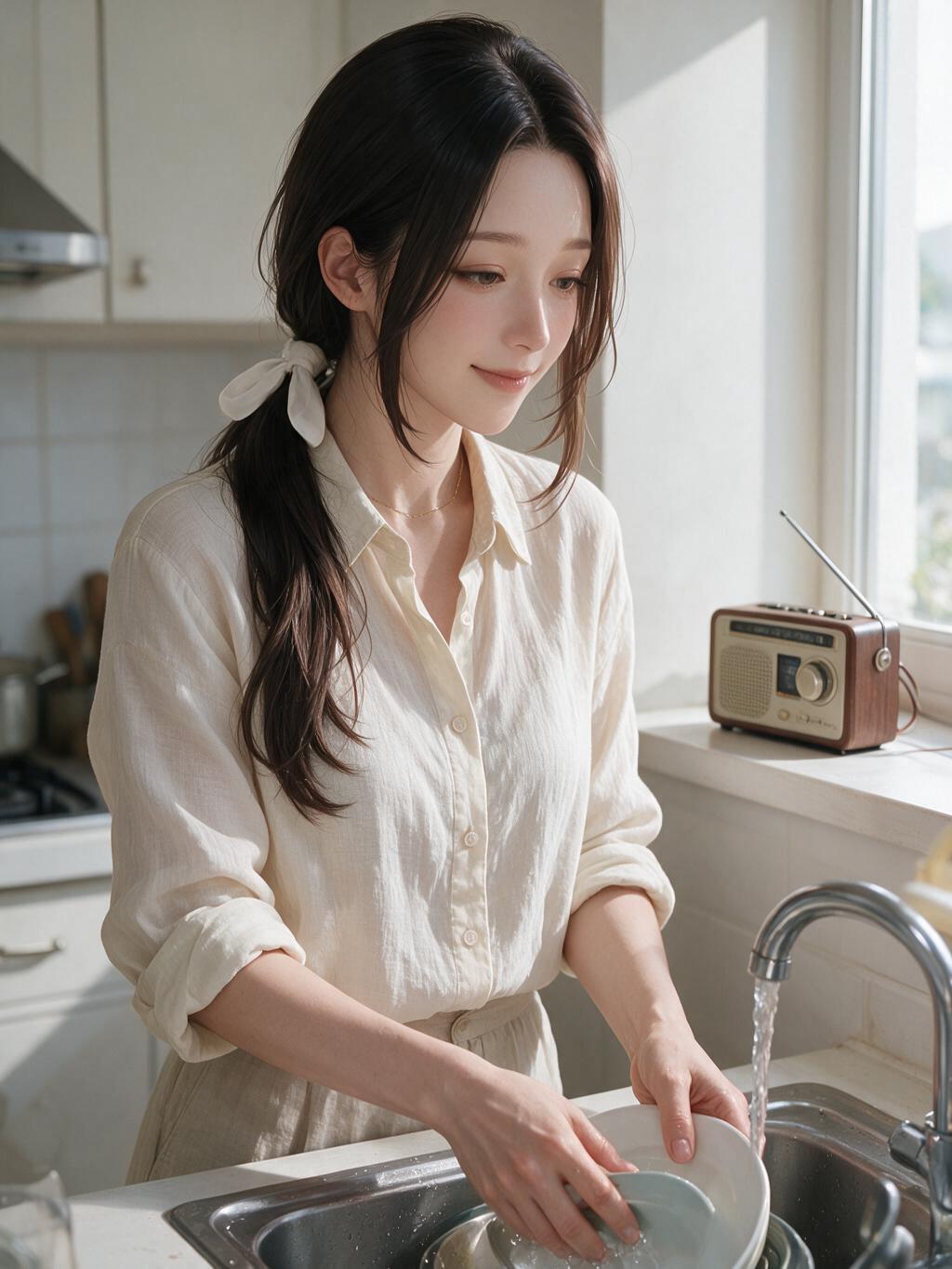 강미연 에디터 — 라디오를 켜둔 채