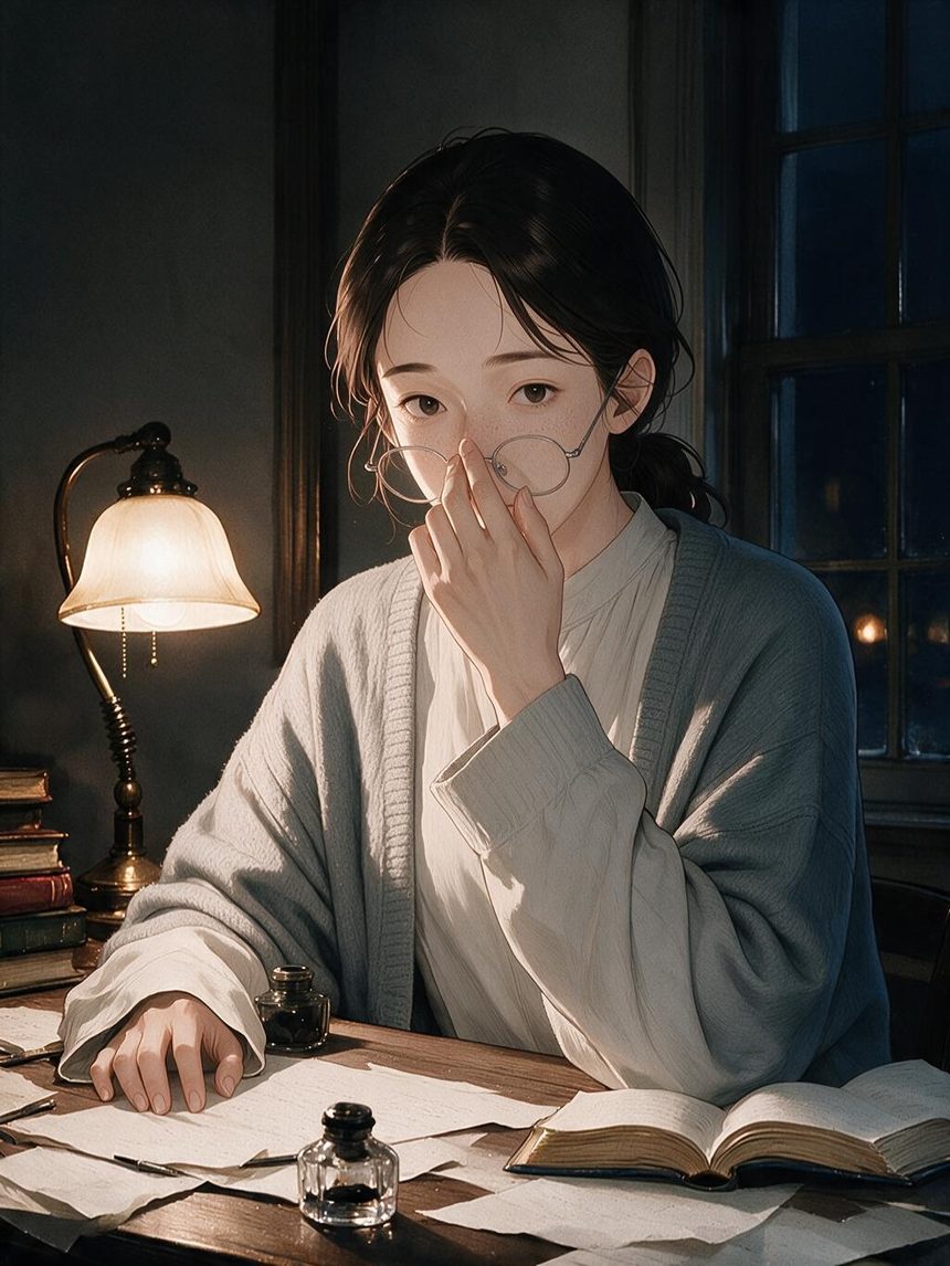 지연 에디터 — 안경을 벗고