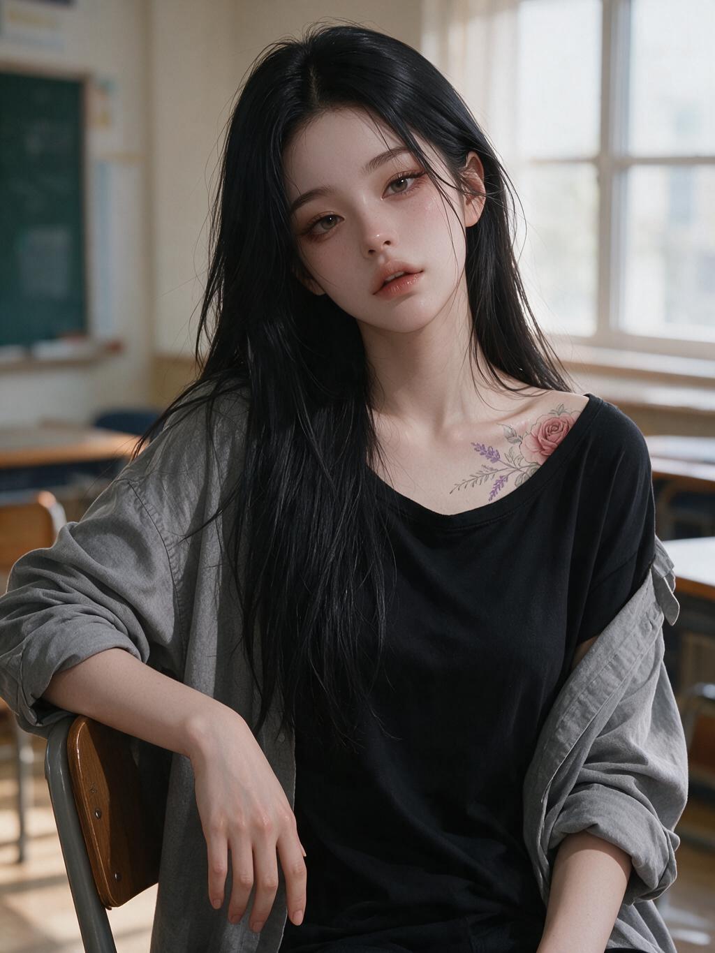 조아영 에디터 — 동아리방에서