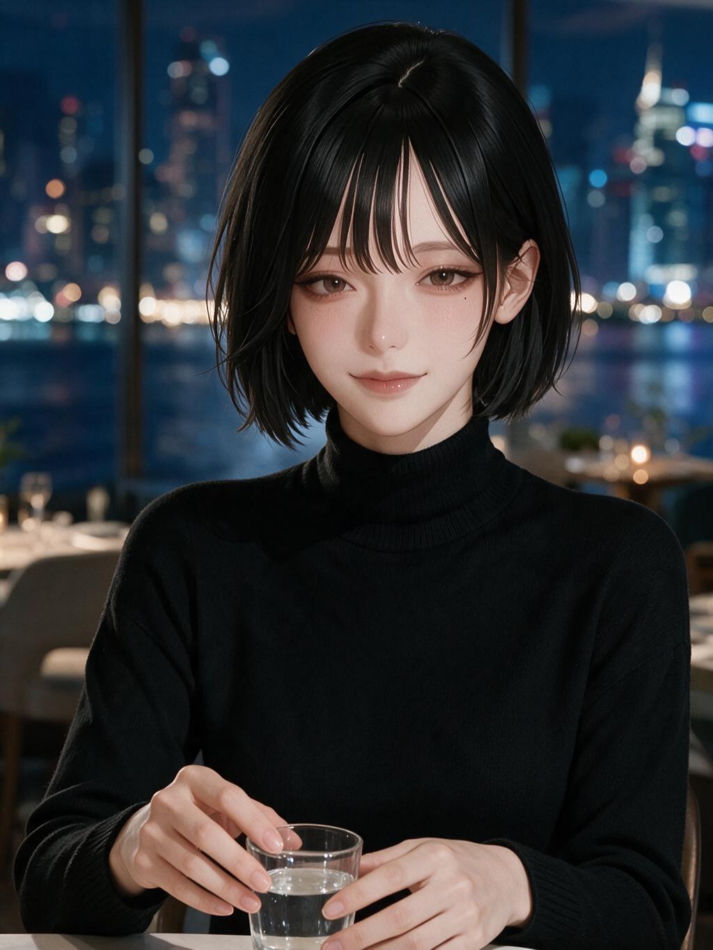 박예슬 에디터 — 컵을 내려놓으며